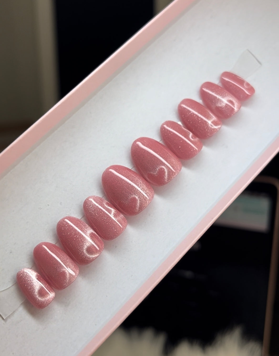 ROSE GOLD HEARTS