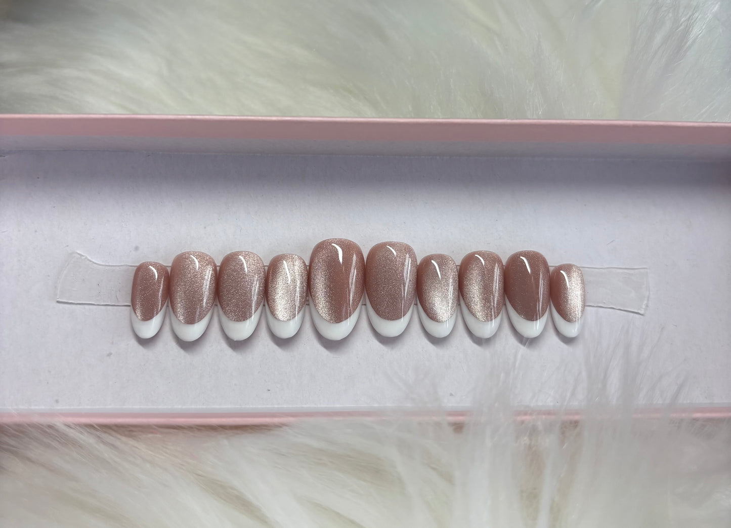 SILKY FRENCH TIPS