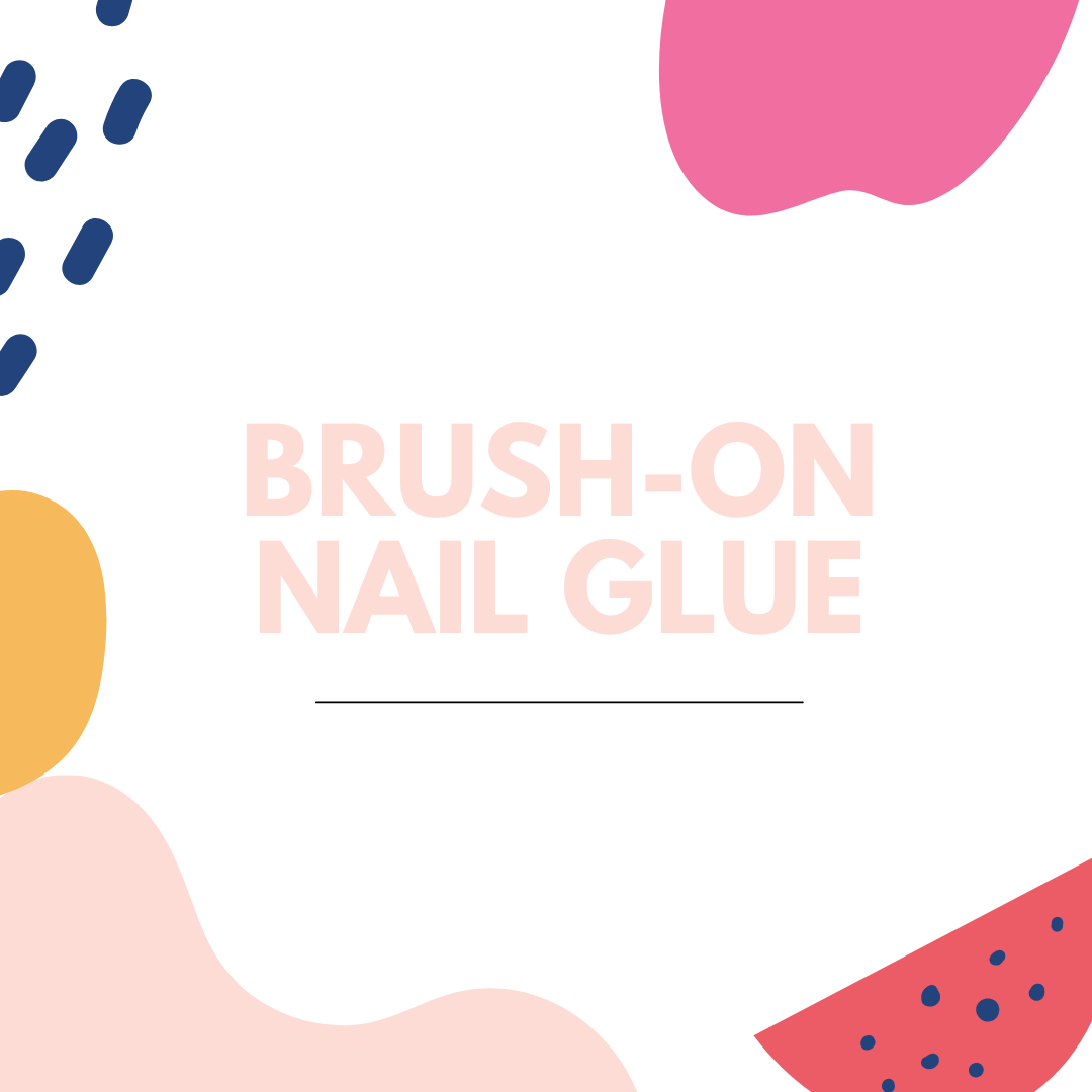 BRUSH-ON NAIL GLUE