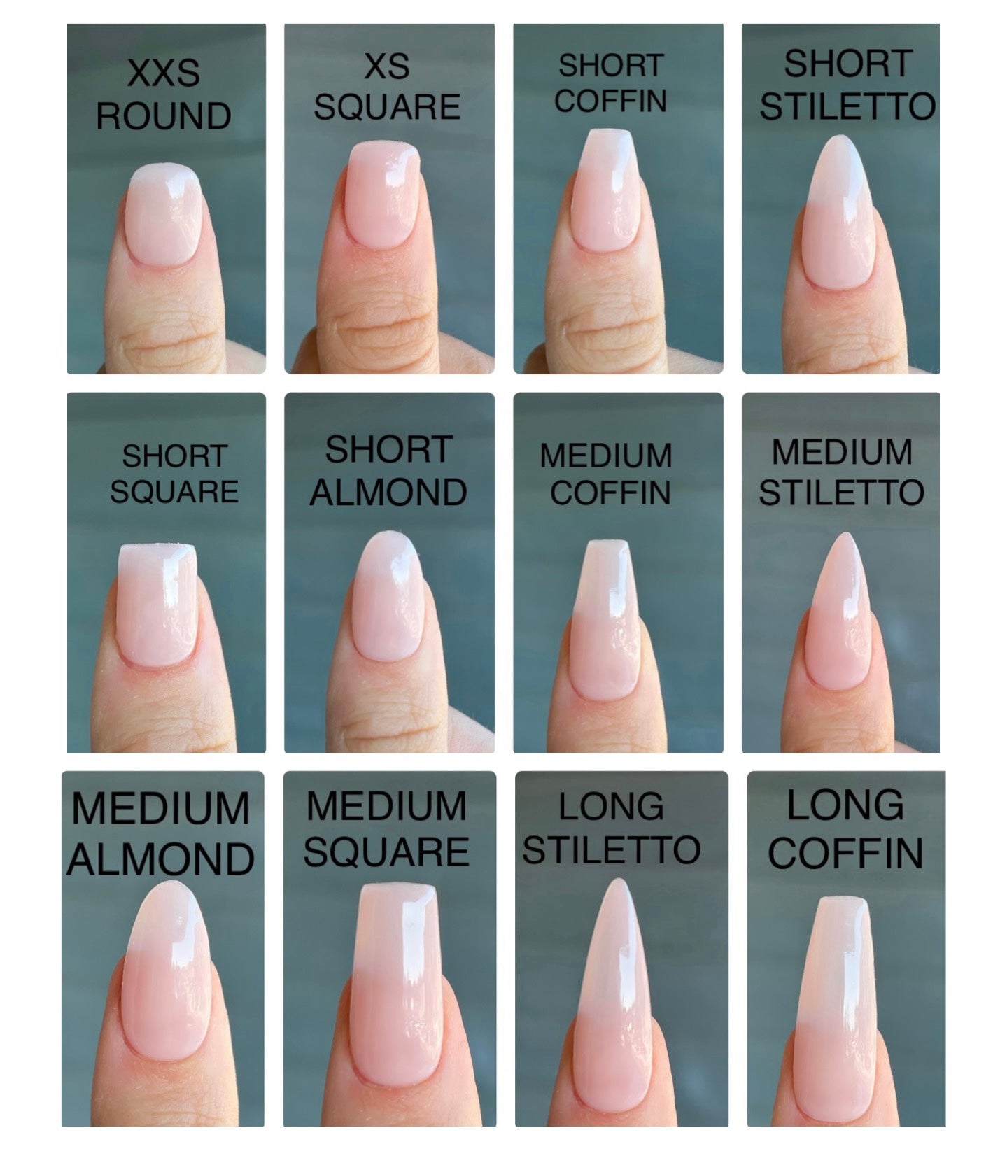 Show my your short/medium nail shape : r/DipPowderNails